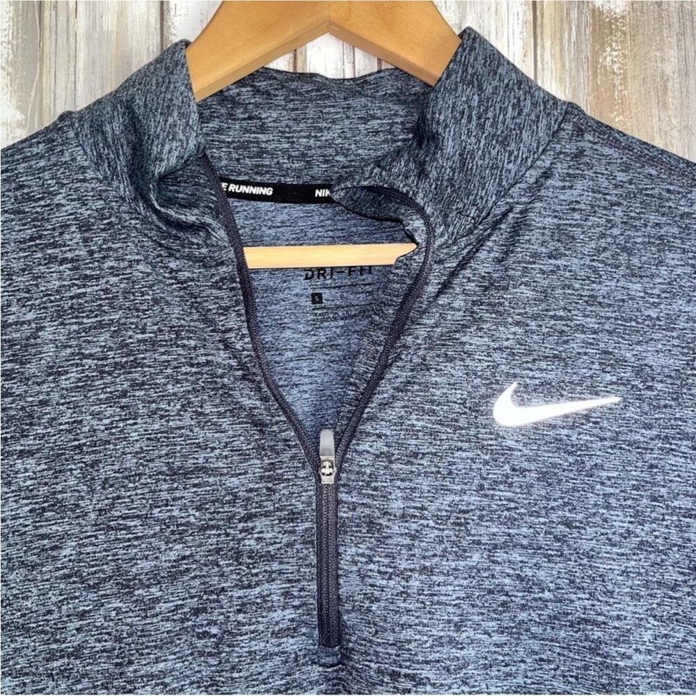 Nike Half Zip Heathered Jacket - Picture 4 of 7